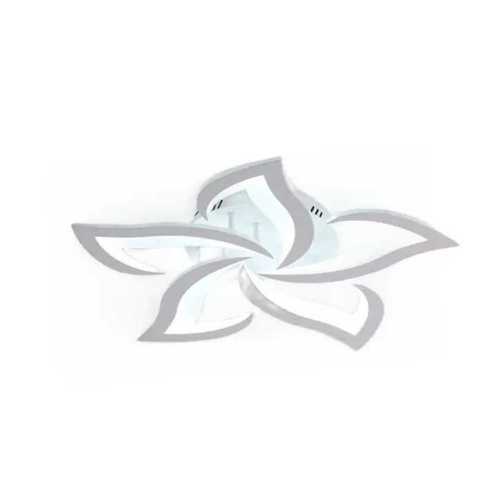 Goeco Luz de Techo LED Iluminación Nórdica de Aluminio 60W 6750LM Blanco Montaje en Laja - 1