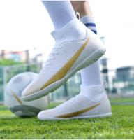 Botas de fútbol de alta calidad para hombre, tacos de fútbol TF/FG Unisex, zapatos de entrenamiento resistentes al desgaste, zapatillas antideslizantes para niños jóvenes al aire libre - details 23
