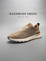 Zapatos hechos a mano de cuero genuino de moda auténtica de cuero de vaca transpirable zapatos de hombre - details 2