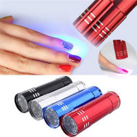 Lámpara de luz ultravioleta UV Super Mini 9 LED, luz del secador de uñas, máscara de Gel de uñas de seg - details 1