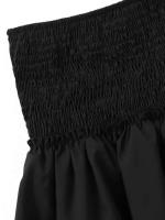 Ral plisado corto para mujer, falda Vintage de cintura alta con volantes, vestido bohemio de vacaciones para mujer - details 16