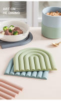 Mantel de Mesa de Silicona Arcoiris Posavasos Resistentes al Calor para Platos Calientes - details 3