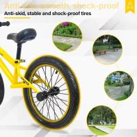 Bicicleta Sin Pedales para Niños de 3 a 4 5 6 7 Años, Ruedas de Goma Inflables de 16 Pulgadas, Bicicleta de Equilibrio con Sillín Ajustable, hasta 40 Kg, Juguetes para Niñas y Niños - details 11