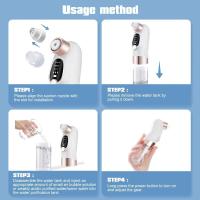 Removedor eléctrico de espinillas de burbujas pequeñas, herramienta limpiadora de nariz Facial con succión al vacío, ciclo de agua USB, eliminación de acné y espinillas - details 21