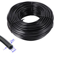 Manguera de riego de jardín, tubo de PVC de 1/4 pulgadas, microgoteo, para césped, balcón, plantas, flores, invernadero, 10/20/40M, 4/7mm - details 0