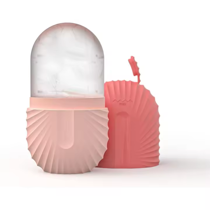 Rodillo de Hielo para Cara Scttomon Masajeador de Cubos de Hielo Reutilizable para Cara/Ojos/Cuello - 1