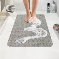 Alfombra antideslizante para baño, alfombra de ducha, fondo de malla grande, seda de masaje antideslizante para pies de baño - details 1