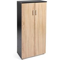 Librería de Dos Puertas Mueble auxiliar de madera 60cms de ancho, 32.5cms de profundidad, 124cms de alto Blanco - details 18