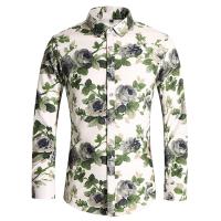 Camisa de negocios con imprimación numérica para hombres, camisas para manches longues, camisas para fumar, décontracté, fête, boîte de nuit, plage, printemps, mode automne - details 29