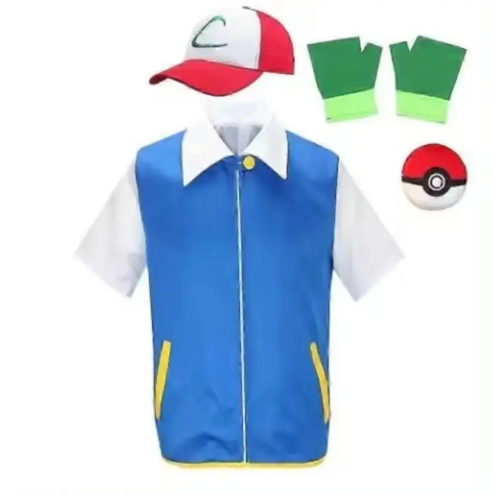 Disfraz de cosplay de Pokémon Disfraz de cosplay de Ash - 1