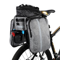 WEST BIKING-bolsa impermeable 3 en 1 para maletero de bicicleta, bolso de gran capacidad para equipaje de viaje, Alforjas para asiento de sillín - details 24