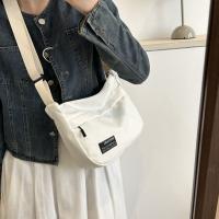 Bolso de hombro Oxford de gran capacidad, bolso para axila, bolso de lona para dumplings, bolso cruzado deportivo de estilo coreano para ir al trabajo, Unisex - details 10