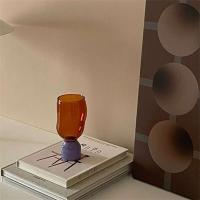 Taza de borosilicato de color, forma curva en S, vidrio resistente al calor, colas de vino, café, taza de agua helada - details 9