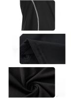 2025 Camiseta deportiva de manga larga para hombre con alta elasticidad y mangas largas de color sólido de secado rápido - details 8