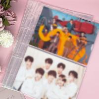 Funda para tarjetas con múltiples bolsillos A4, carpeta para sesión fotográfica Kpop, PP, álbum de fotos transparente, páginas de repuesto, fundas para álbum de fotos DIY - details 12