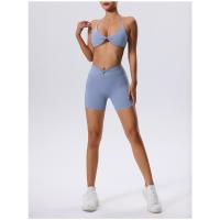 Conjunto de Yoga Transpirable y Elástico Incluye Sujetador de Trabajo para Mujeres, Pantalones de Correr, Entrenamiento de Pilates, Ropa Deportiva para Primavera/Verano Material de Nylon y Spandex - details 2