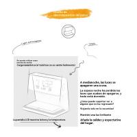 Nuevo reloj despertador multifunción tres en uno de carga inalámbrica luz de noche de carga rápida luz ambiental cargador de móvil reloj luz de noche - details 2