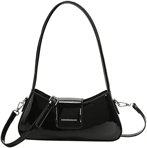 Bolsos de noche para mujer Y2K, bolsos Hobo brillantes, bolso cruzado brillante, bolso de fiesta, bolso Retro - 1