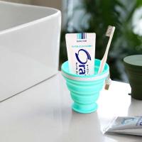Taza de silicona para exteriores cubierta de 300 ml, suministros para acampar, taza VIE plegable portátil para senderismo y bebidas - details 11
