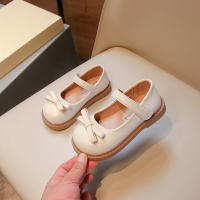 Zapatos De Cuero Para Niñas Beige Con Cordón Y Bajo Suave Antideslizante Para Primavera Otoño Zapatos Solos Para Bebés Y Niños De 2 a 18 Años - details 15