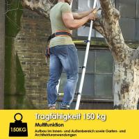 Escalera Telescópica de Aluminio Extensible, Antideslizante, Multiusos Carga de 150kg - details 5