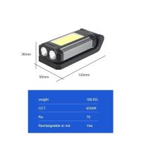 Linterna de Trabajo COB Magnética Luz Branca LED Recargable por USB Portátil Resistente al Agua - details 16