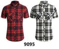 Camisa de Verano de Doble Bolsillo a Rayas Talla Grande Estilo Casual de Negocios para Hombres - details 22
