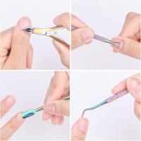 Alicates para Cutículas, 4 piezas, Removedor de Cutículas y Cortador, Herramienta de Belleza, Corta Cutículas de Acero - details 2