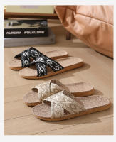 Use, Lino Hombres, Resistentes a los olores, Todas las estaciones, Zapatillas silenciosas antideslizantes para interiores para el hogar para mujeres - details 12