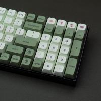 Matcha-Juego de Teclas para teclado mecánico, 123 Teclas, Perfil PBT XDA, sublimación de Tinte, adaptador para interruptores Cherry Mx 61/64/87/104/108 - details 4