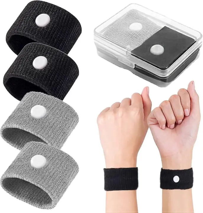 Pulseras Anti-Nausia para Viajes Alivio de Enfermedad de Movimiento para Coche, Barco, Mañana - 1