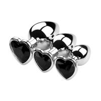 Leten S/M/L Anal Metal juguetes sexuales para adultos para mujeres hombres cristal erótico bala Butt Plug estimulador masajeador de próstata productos íntimos - details 6
