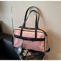 Bolsa de gimnasio para Fitness, bolso de hombro tipo bandolera portátil multifuncional para viajes al aire libre de gran capacidad, viaje de corta distancia - details 8