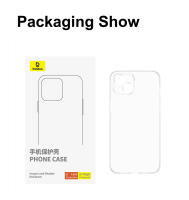 Baseus-funda transparente de silicona TPU para iPhone, carcasa fina y suave, antiamarilla, ultrafina, para iPhone 16 Pro Max - details 13