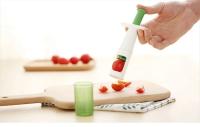 Tomatensnijder-Divisor de fruta, artifact Voor Peuters Kleine Keuken, accesorios Gesneden Gadget V - details 0