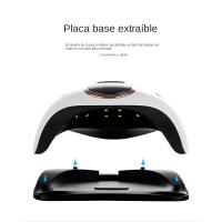 168W Lampara LED UV de Cuero para Uñas Gel con 4 Temporizadores, Sensor Inteligente, Portátil, Placa Base Extraíble, Secador de - details 6