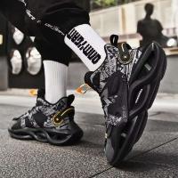 Zapatos casuales de moda para hombres, zapatos deportivos de baloncesto. - details 3