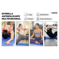 Esterilla de Ejercicio 183*60cm NBR - Incluye Correa para el Hombro y Bolsa de Transporte, E-book con Ejercicios - details 0