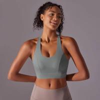 Sujetador Deportivo de Una Pieza sin Costuras A Prueba de Golpes para Yoga, Correr, Fitness - details 50