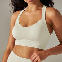 Hamidou-Top Sexy para mujer, sujetadores deportivos para Yoga, Fitness, belleza, espalda elástica, transpirable, ropa interior femenina, Tops - details 24