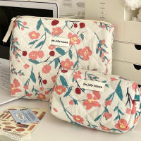 Set De 1 Pieza Bolso De Maquillaje Rosa Con Estampado De Flores Organizador De Viaje Premium Bolso De Cosméticos Bolsa De Hidratantes Bolsa De Toallas - details 8