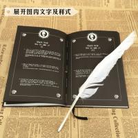 Juego de Cuaderno de Anime Death Note, diario de cuero coleccionable, cuaderno escolar grande, diario de escritura con tema de Anime - details 2