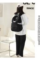Bolsa escolar para estudiantes, morral sencillo de color sólido para mujer, morral escolar juvenil - details 5