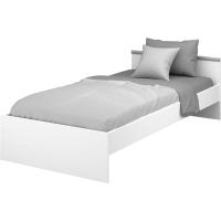 Cama Village 2 cajones 1 Hueco Color Blanco y Gris Dormitorio habitación Infantil 90x200 cm - details 3