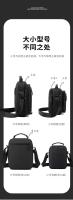 Bolso de mano informal a la moda para hombre, bolso de hombro de tela de nailon de alta calidad, bolso de mensajero para hombre, bolso de diseño de estilo elegante para hombre - details 10