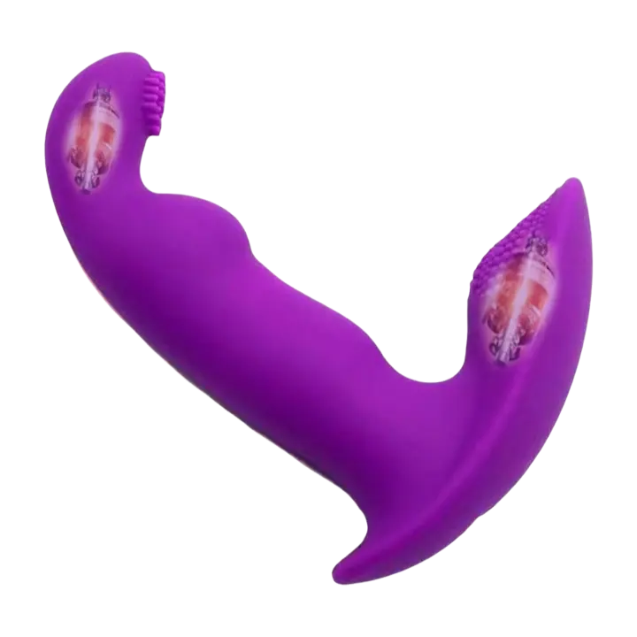 Juguete Sexual de Silicona con Control Remoto Inalámbrico Estimulación G-spot y Plug Anal - 1