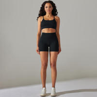 Conjunto de Yoga Deportivo para Mujeres Traje de Baño Sin Costuras de Cintura Alta - details 16