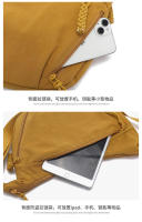 Bolso cruzado minimalista de gran capacidad para mujer, bolso pequeño de hombro para estudiante, bolso de dumplings versátil, nuevo estilo - details 23