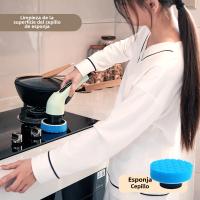 Cepillo de Limpieza Eléctrico Inalámbrico Multifuncional 9-en-1 Rotativo de Mano con USB - details 2