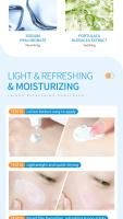 LAIKOU crema de protección solar refrescante Protector solar Facial Spf50 Gel loción de aislamiento crema blanqueadora cremas hidratantes faciales - details 8